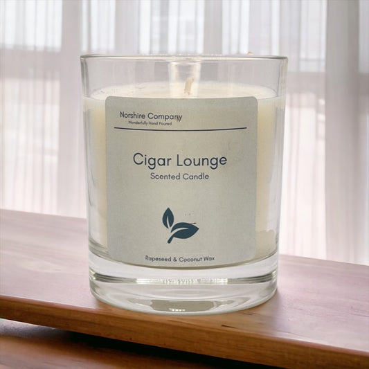 Cigar Lounge Scented Candle | Norshire Company