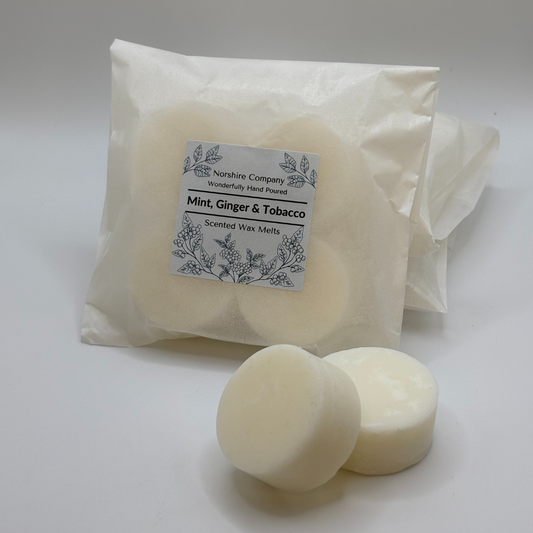 Mint, Ginger & Tobacco Wax Melts | Norshire Company